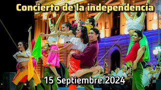 En vivo 15 Septiembre 2024 en Centro Histórico Conciertos elsalvador [upl. by Kassaraba648]