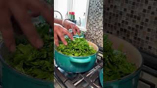 Callaloo vegan soup spinach  CaribbeanPotcom [upl. by Yllut]