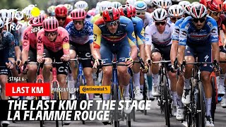 Last Km  Stage 6  Tour de France 2024 [upl. by Zetes]