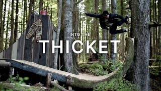 Into The Thicket  An ecologyst Skateboard Film  Secret halfpipe in the dense woods of Van Isle [upl. by Enaitsirk695]