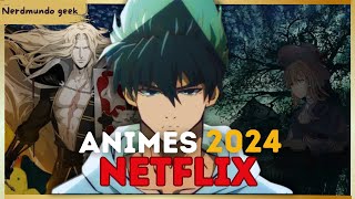 19 Melhores Animes da Netflix para Maratonar em 2024  Guia Completo [upl. by Dreher]