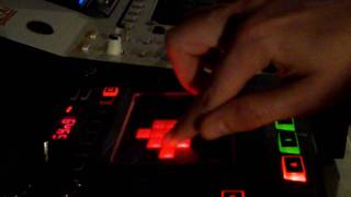 Korg Kaoss Pad 3 KP3 Synthesizer Scratch Practice [upl. by Cassey218]