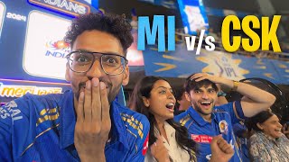 MI vs CSK Live From Wankhede Stadium  Vlog 74 [upl. by Yralam743]