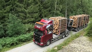 Scania R660 6X4 XT Loading amp Gets Unloaded [upl. by Deegan790]