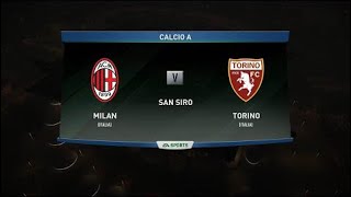 FC 24  AC Milan vs Torino  Rodrygo  Vini Jr  Sané  Pulisic  Serie A 20252026 [upl. by Zabrina230]