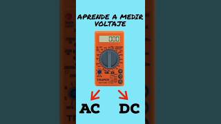 🔴La MEJOR Forma de MEDIR Voltaje ALTERNO y CONTINUO con el MULTÍMETRO [upl. by Fahey]