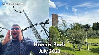 HansaPark Vlog  Epic Europe Theme Park Road Trip  July 2023 [upl. by Evante]