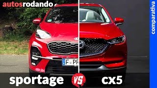 Comparativa KIA SPORTAGE vs MAZDA CX5 [upl. by Waldack]