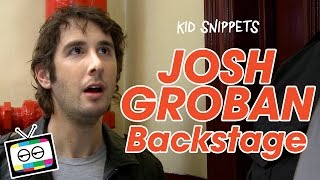 Kid Snippets quotJosh Groban Backstagequot Imagined by Kids [upl. by Nalhsa544]