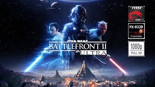 Star Wars Battlefront 2  GTX 1050 TI  AMD FX 8320  1080P Ultra [upl. by Tereb]