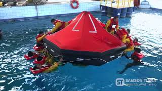 Basic Sea Survival BSS Training by Samson Tiara [upl. by Alleira]