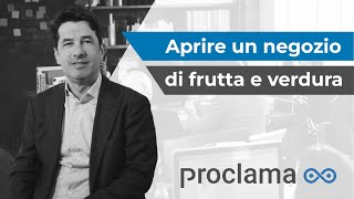 Come APRIRE un NEGOZIO di FRUTTA e VERDURA [upl. by Euk]