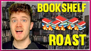 Your bookshelves Are HORRIFYING 📚💀 Bookshelf Roast [upl. by Hourigan571]