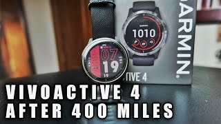 Garmin Vivoactive 4 after 400 miles [upl. by Tiernan]