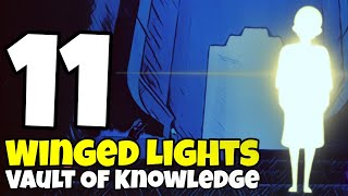 All 11 Winged Lights Location in Vault of knowledge and Starlight Desert of Sky COTL [upl. by Ardiek]