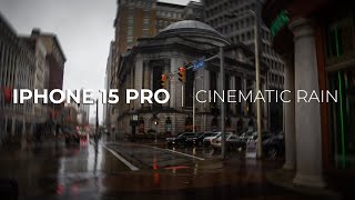 iPhone 15 Pro Cinematic  Prores LOG [upl. by Alag724]