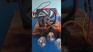 Free Electricity 15000W Generator with Speaker and DC Colling Fan 220V Electronic Project [upl. by Ikkin]