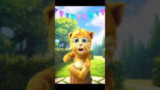 Ye ye yellow cat 🐈😺ginger 2taking gingerkids cartoon viralvideo shorts [upl. by Nelson803]