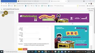 Traslados solicitud de cupo y continuidad de estudiantes Matriculas SED 2022 [upl. by Neyugn319]