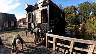 Watermolen Den Haller Diepenheim 4K [upl. by Oironoh]