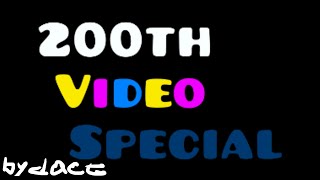 All My Reactions 200th Videos Special [upl. by Alvord]