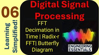 Fast Fourier Transform FFT  8Point DIT FFT Explained  NPoint DFT for DSP amp Signals [upl. by Salesin]