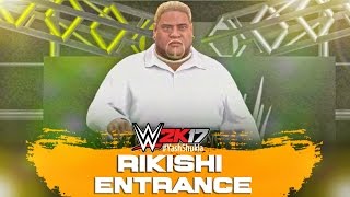 WWE 2K17 Rikishi Entrance [upl. by Nikral]