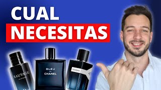 Dior Sauvage vs Bleu de Chanel vs YSL Y perfumes versátiles [upl. by Ellenij]