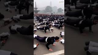 HIGH JOSH  Indian Army PushUp Warmup shorts indianarmy armypushups motivation nda viral [upl. by Tuttle]