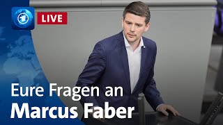 Eure Fragen an Marcus Faber  Bericht aus Berlin Extra [upl. by Alvin]