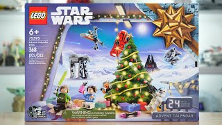 LEGO Star Wars 75395 ADVENT CALENDAR Review 2024 [upl. by Yelsha46]