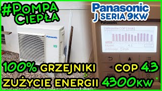 Pompa Panasonic po 2 latach  Wywiad z klientem  Zużycie i produkcja energii COP  100 grzejniki [upl. by Derby]