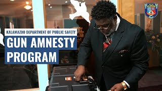 Kalamazoo Department of Public Safetys Gun Amnesty Program [upl. by Wershba]