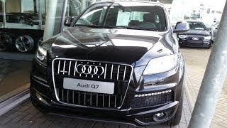 Audi Q7 S Line 2014 In depth review Interior Exterior [upl. by Nyllek]