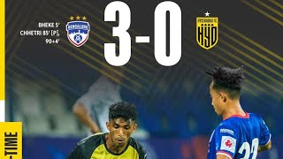 ISL Football Match Review BFC vs HFC bengalurufc hyderabadfc sunilchhetri bengaluru hyderabad [upl. by Erdnael]