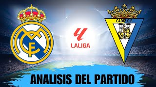 🔴¡A PASO DE CAMPEON REAL MADRID 30 CADIZ ⚽ LA LIGA ESPAÑOLA  PALABRA FINAL [upl. by Piane]