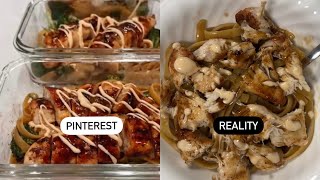 Cook a Pinterest Recipe with Me 🫠 [upl. by Asillim]