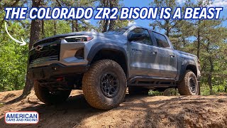 Review The 2024 Chevrolet Colorado ZR2 Bison Is A Little Beast [upl. by Annaoy]