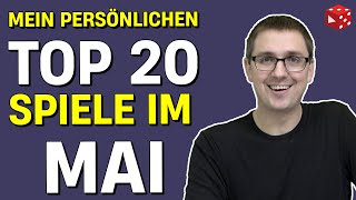 Top 20 Brettspiele im Mai 2022  Meine persönlichen Highlights amp Überraschungen [upl. by Einafets]