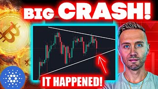 CRYPTO MELTDOWN Bitcoin CRASHES Cardano In Downward SPIRAL [upl. by Aztiram94]