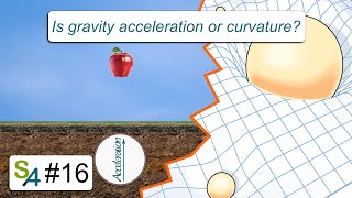 Is gravity acceleration or curvature Relativity 16 [upl. by Hitt853]