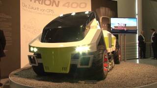 Claas Etrion 400 tractor of the future [upl. by Haldan]