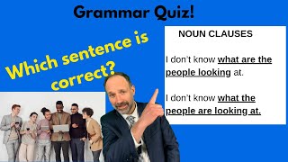 Word order in sentences with noun clauses Fix the Mistakes in the sentences nounclause [upl. by Laup518]