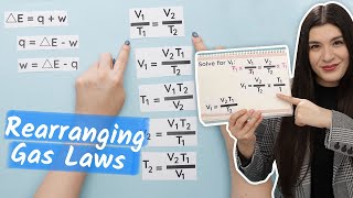 How to Rearrange Equations in Chemistry [upl. by Eralcyram]