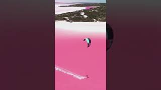 Lake hillier in Australia is a unique natural phenomenon [upl. by Azeria]