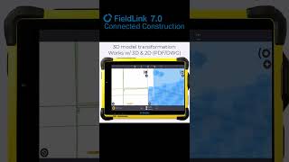 FieldLink 70 3D Model Transformation Shorts PDF BIM Trimble [upl. by Ecnahs]