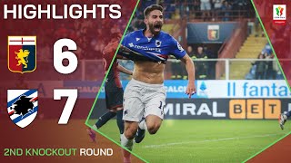 GENOASAMPDORIA 11 56 pens  HIGHLIGHTS  Coppa Italia Frecciarossa 202425 [upl. by Cleres765]