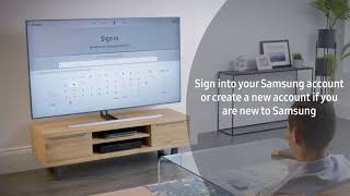 How to Set Up your Samsung TV  Samsung UK [upl. by Kingsbury]