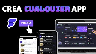 Como crear CUALQUIER APLICACIÓN WEB Y MÓVIL SIN PROGRAMAR usando FLUTTERFLOW [upl. by Werna]