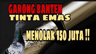 TINTA EMAS NOLAK 150 JUTATIM GARONG BANTEN [upl. by Ramad]